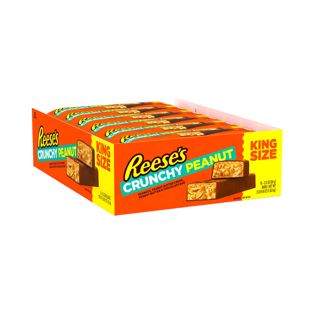 Reese's Crunchy Peanut kingsize Case 18 Count