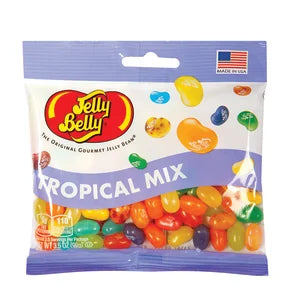 JELLY BELLY TROPICAL MIX JELLY BEANS 3.5 OZ BAG