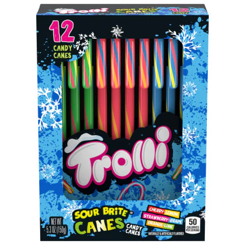 Trolli Sour Brite Candy Canes 12ct